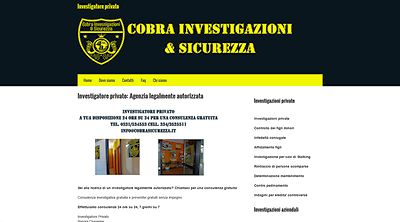 Apri la recensione del sito web: http://www.investigatoreprivato.biz