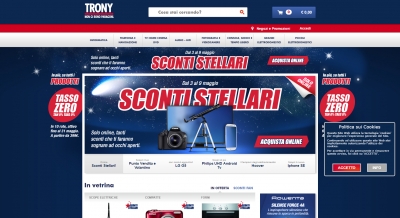 Apri la recensione del sito web: https://www.trony.it