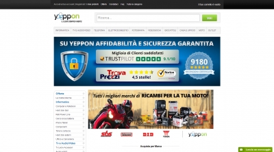 Apri la recensione del sito web: http://www.yeppon.it