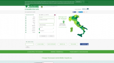 Apri la recensione del sito web: http://www.tecnocasa.it