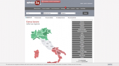 Apri la recensione del sito web: http://www.impiego24.it