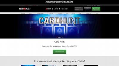 Visita il sito web: http://www.pokerstars.it