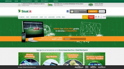 Visita il sito web: http://www.sisal.it