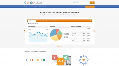 Visita il sito web: http://www.google.it/intl/it/analytics