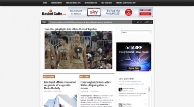 Apri la recensione del sito web: http://www.basketcaffe.com