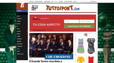 Visita il sito web: http://www.tuttosport.com