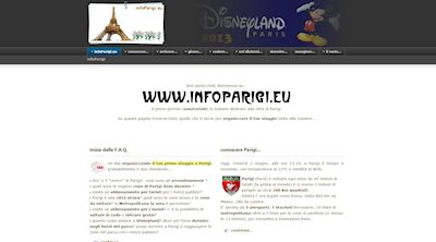 Apri la recensione del sito web: http://www.infoparigi.eu